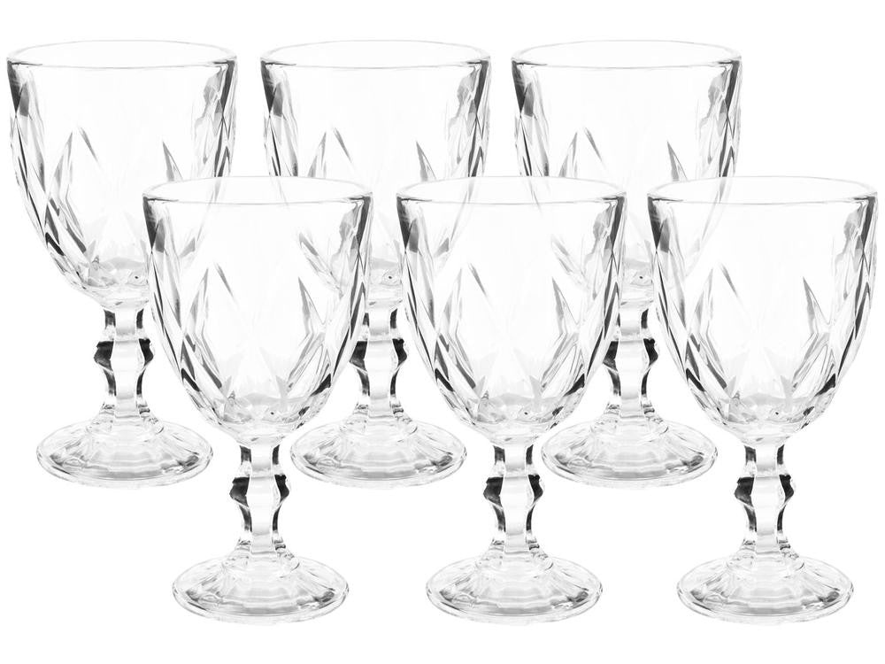 Jogo de Taças para Bebidas de Vidro 330ml