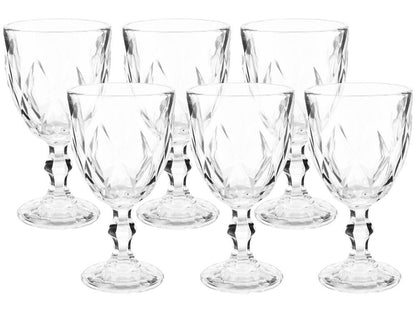 Jogo de Taças para Bebidas de Vidro 330ml